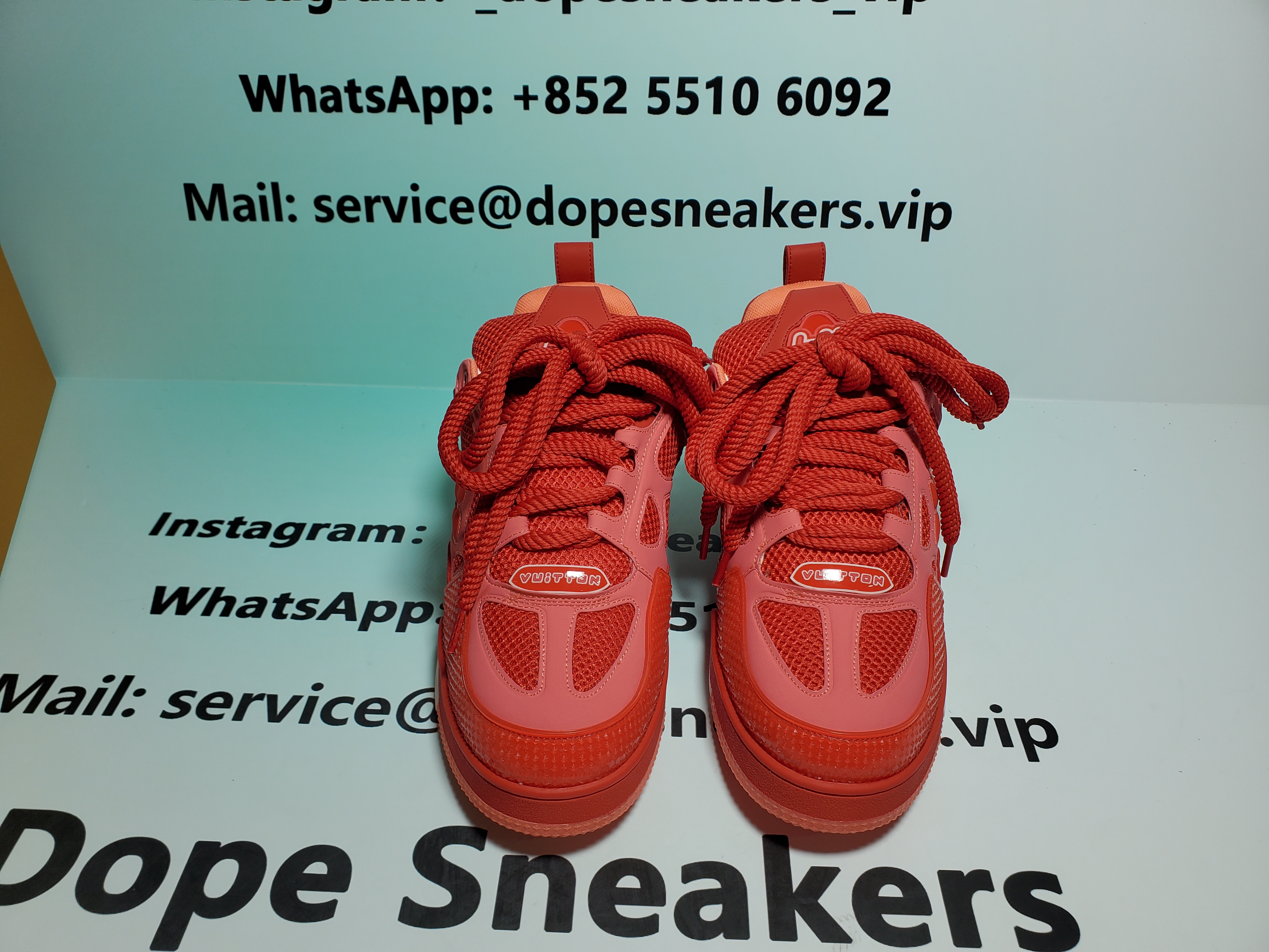 Louis Vuitton LV Skate All Red 1ACQNP