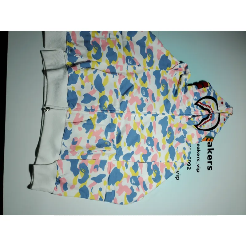BAPE New Multi Camo 2nd Shark Full Zip Hoodie1J20-115-001