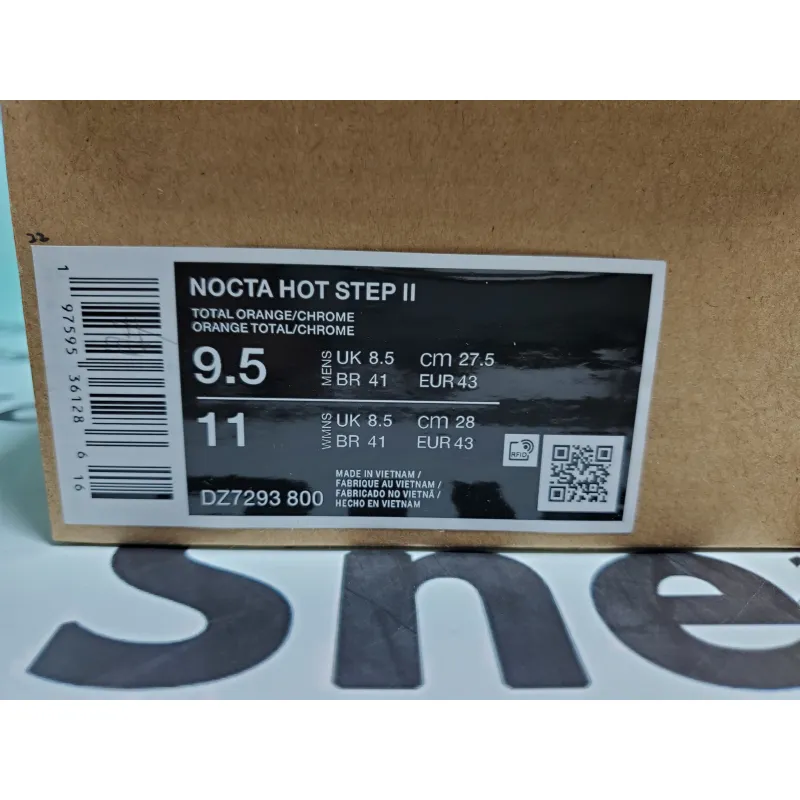 Nike Hot Step 2 Drake NOCTA Orange DZ7293-800