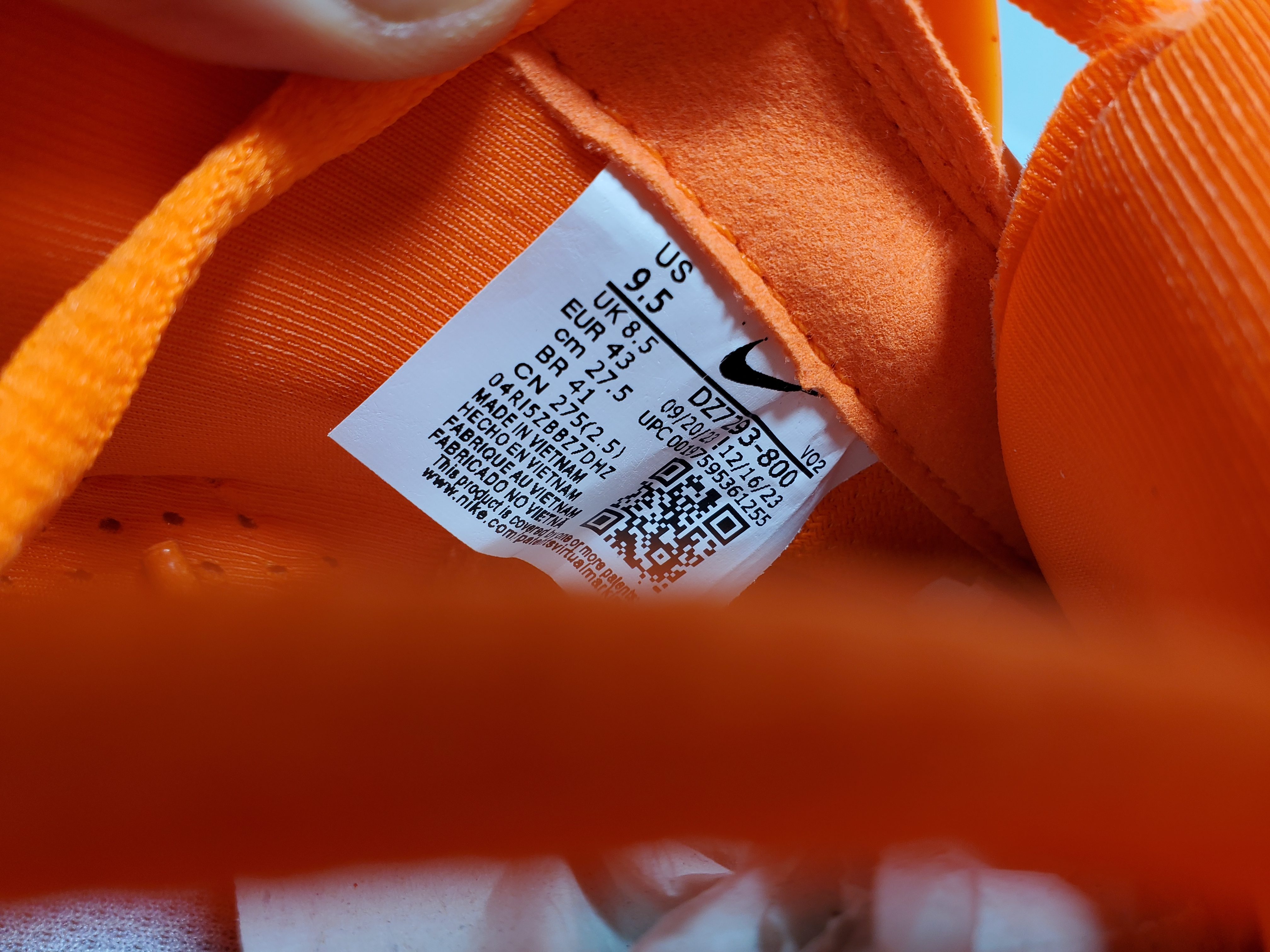 Nike Hot Step 2 Drake NOCTA Orange DZ7293-800