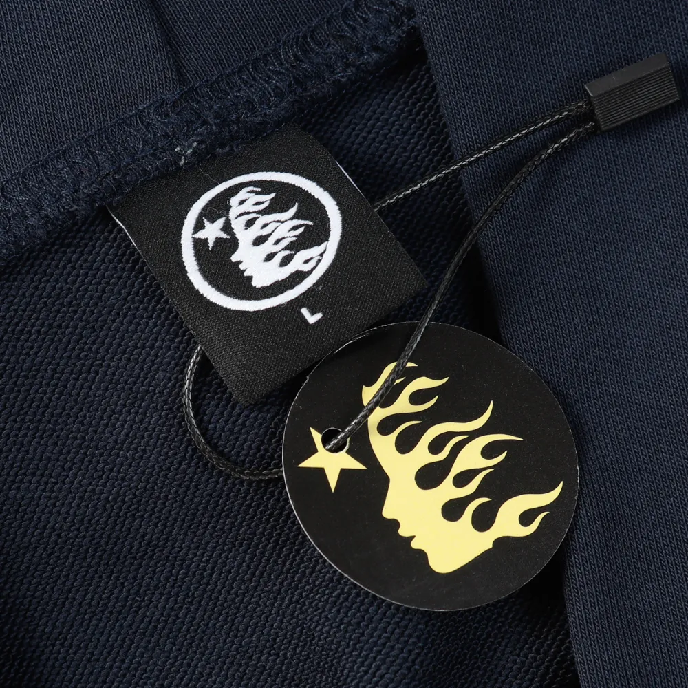 Sp5der Hoodie Navy