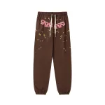 Sp5der Brown Sweatpant