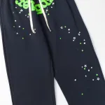 Sp5der Navy Sweatpant