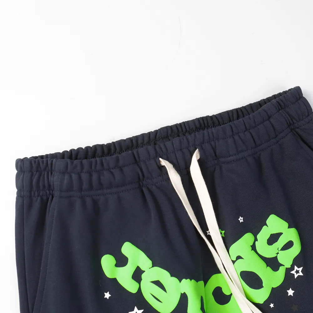 Sp5der Navy Sweatpant