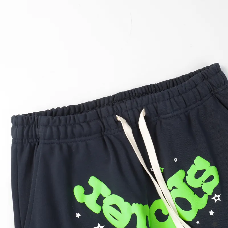 Sp5der Navy Sweatpant