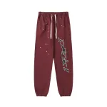 Sp5der Burgundy Sweatpant