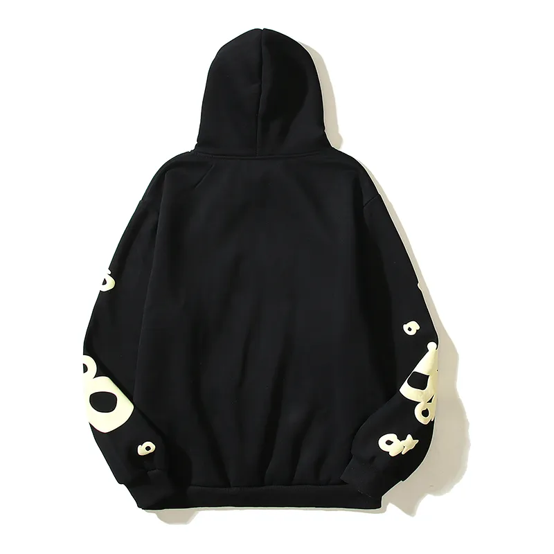 Sp5der Black Beluga Hoodie