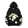 Sp5der Black Beluga Hoodie