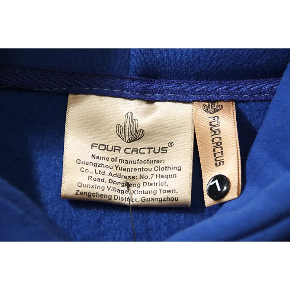 Sp5der Blue  Hoodie