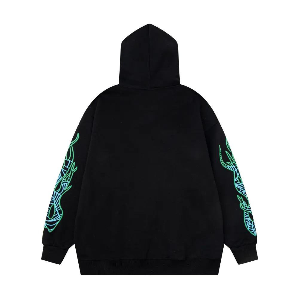 Sp5der Hoodie Black