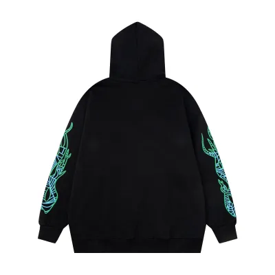 Sp5der Hoodie Black 02