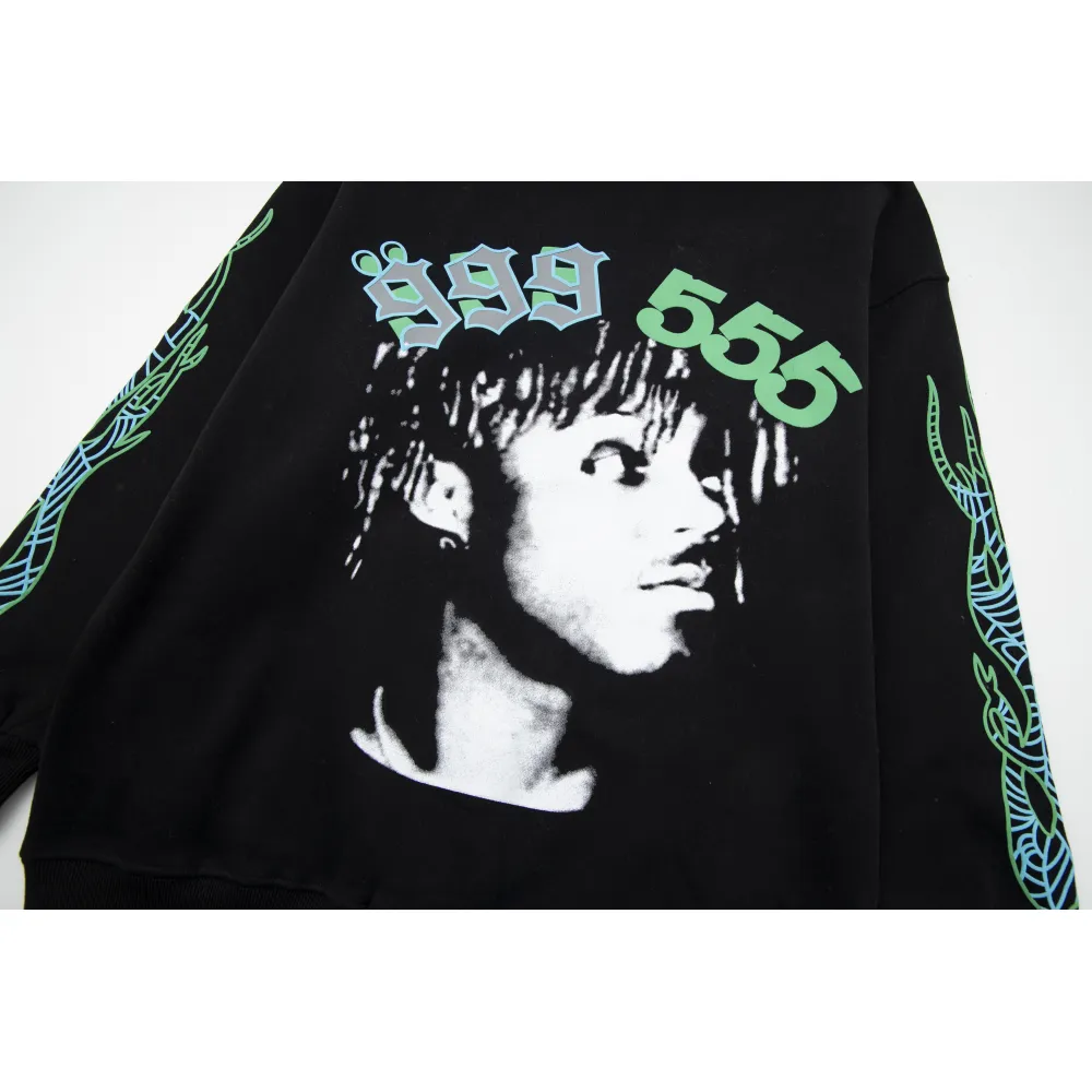 Sp5der Hoodie Black