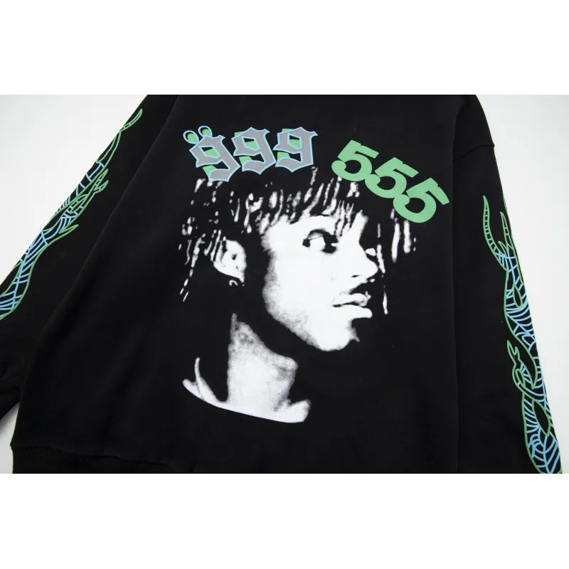Sp5der Hoodie Black