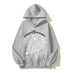 Sp5der Hoodie Grey 2606