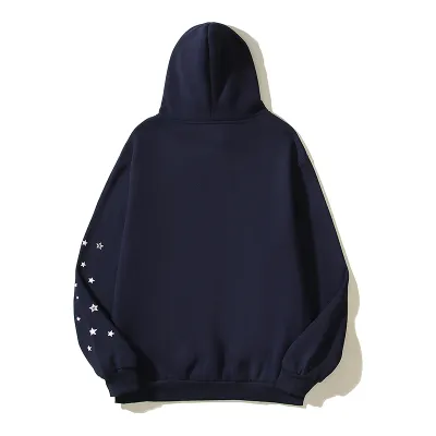 Sp5der Hoodie Dark Blue 02