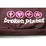 Sp5der Hoodie Pink Brown