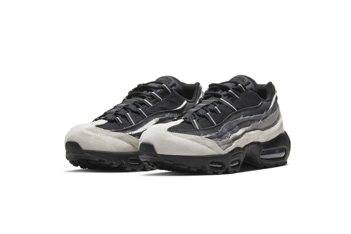 Nike Fake Air Max 95 Comme des Garcons Black Grey CU8406-101