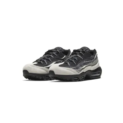 Nike Fake Air Max 95 Comme des Garcons Black Grey CU8406-101 02