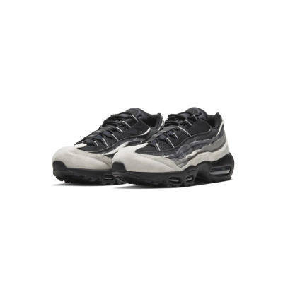 Nike Fake Air Max 95 Comme des Garcons Black Grey CU8406-101 02