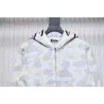  BAPE Shark's Head Tiger's Head Zipper Luminous Camouflage Double Hoodie