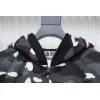 BAPE Shark's Head Tiger's Head Zipper Luminous Camo Double Hoodie Gray Black