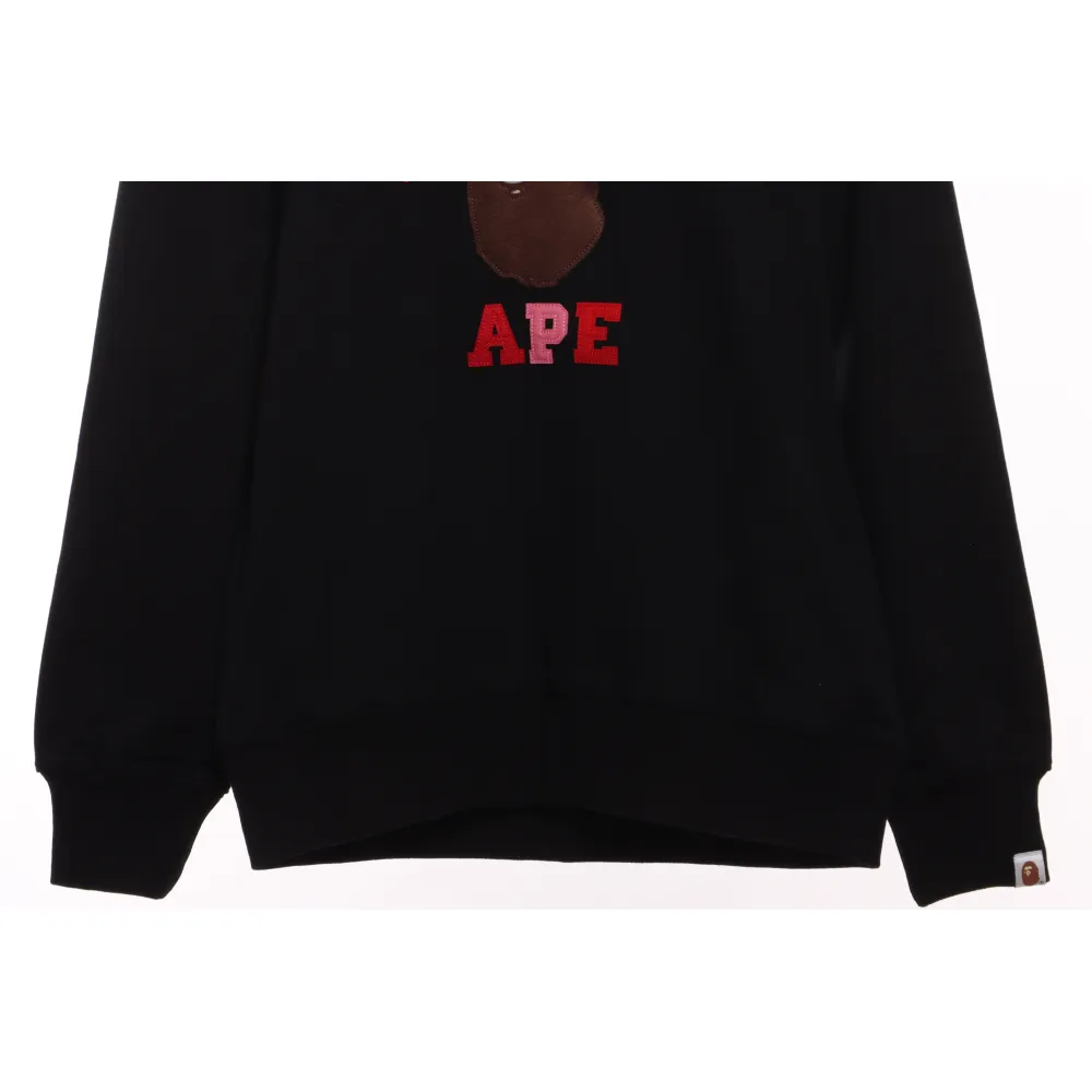 BAPE ape head colorful letter print
