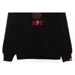 BAPE ape head colorful letter print