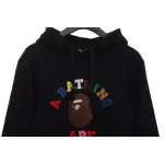 BAPE ape head colorful letter print