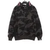 BAPE Overlay Camouflage Shark Zip Hoodie