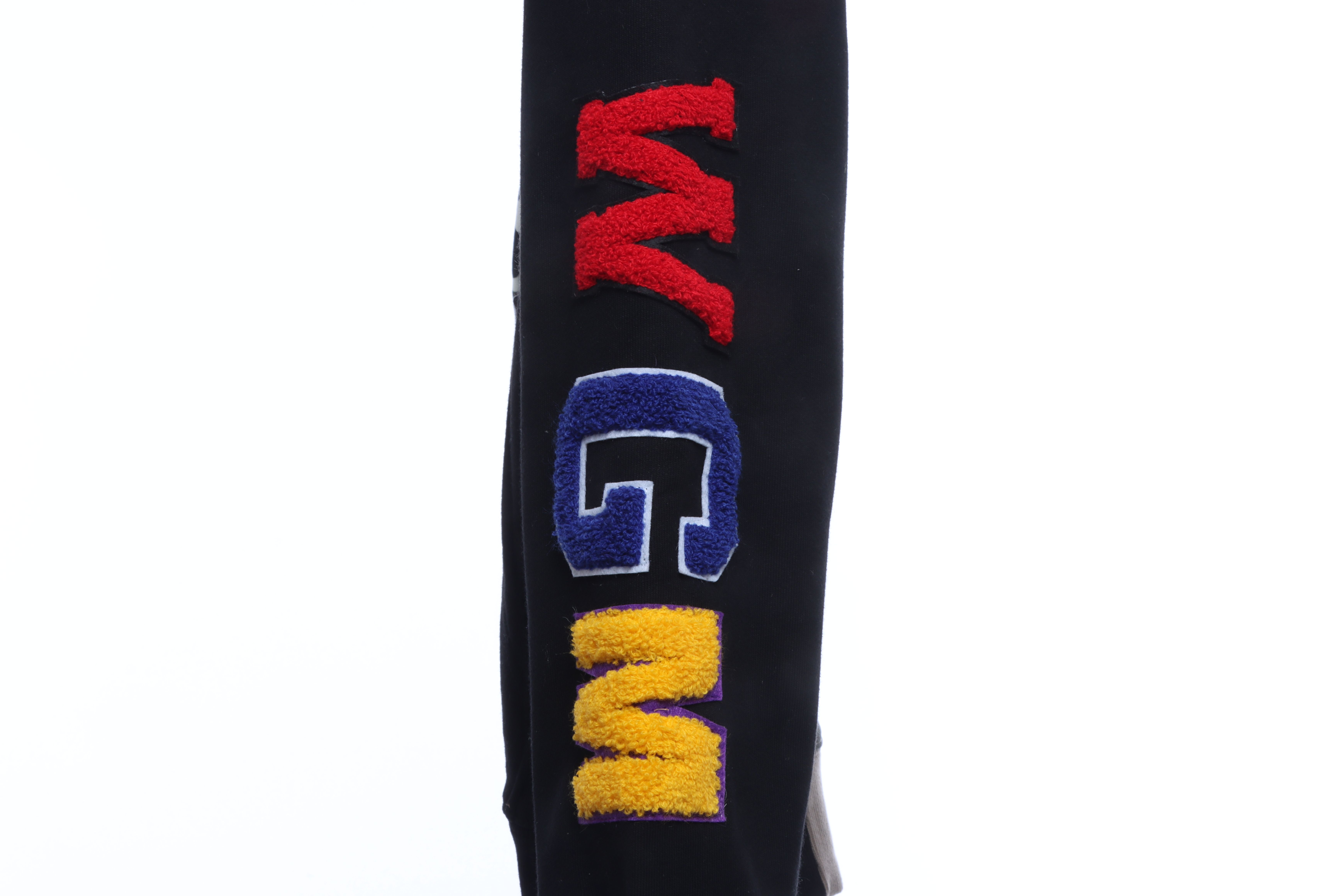 BAPE patchwork camouflage hoodie