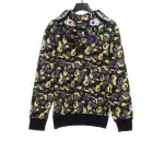 BAPE shark camouflage zip-up hoodie