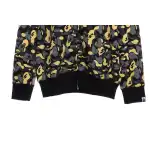 BAPE shark camouflage zip-up hoodie