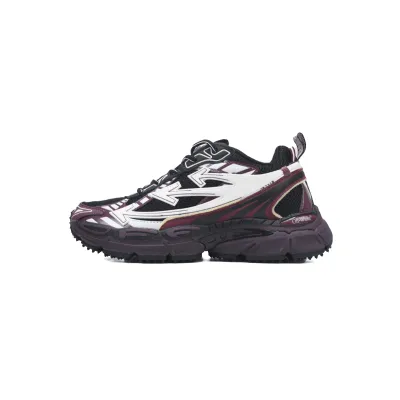 OFF-WHITE Out Of  Black Purple Re OMIA295F24 FAB00 10012 01
