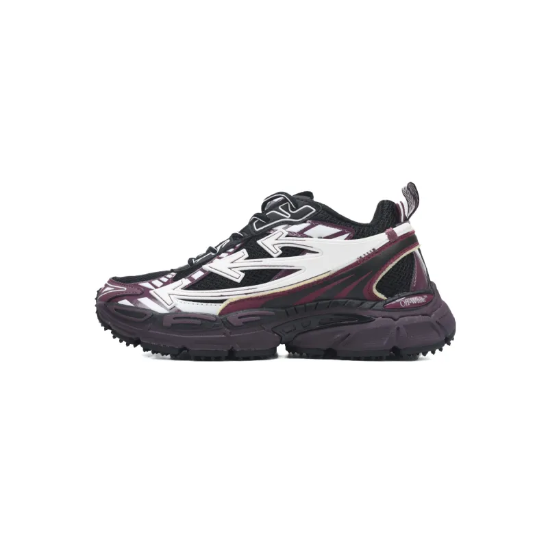 OFF-WHITE Out Of  Black Purple Re OMIA295F24 FAB00 10012