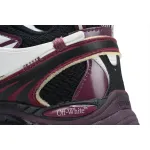 OFF-WHITE Out Of  Black Purple Re OMIA295F24 FAB00 10012