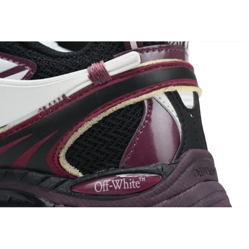 OFF-WHITE Out Of  Black Purple Re OMIA295F24 FAB00 10012
