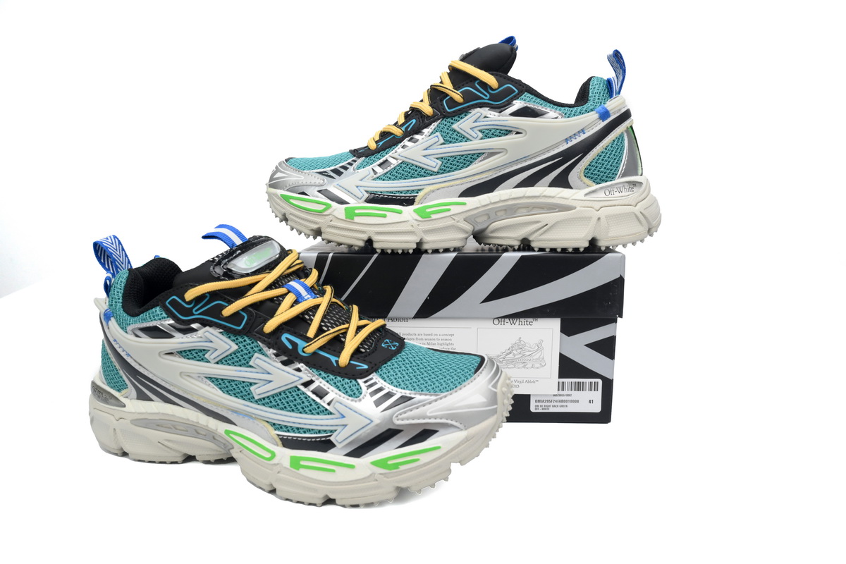 OFF-WHITE Out Of Blue Green OIIA295F24 FAB00 10008