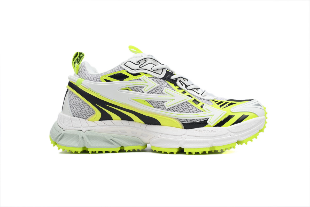 OFF-WHITE Out Of Fluorescent Green OMIA295F24 FAB00 10011