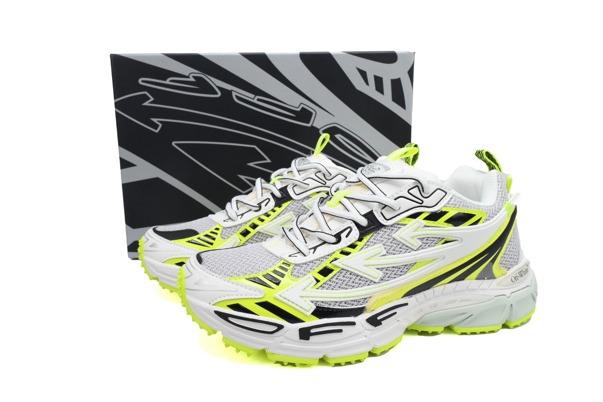OFF-WHITE Out Of Fluorescent Green OMIA295F24 FAB00 10011