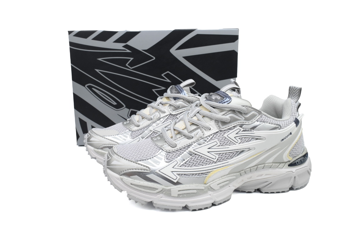 OFF-WHITE Out Of Military White Gray OMIA295F24 FAB00 10606