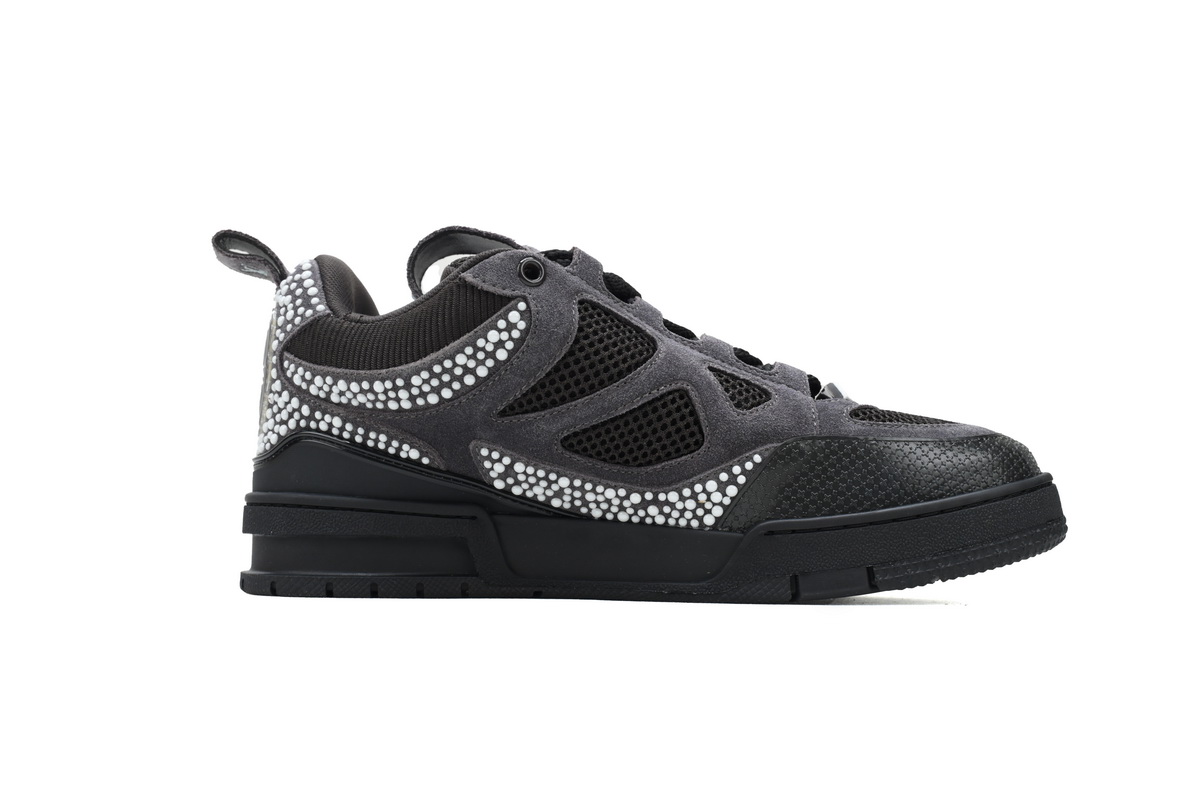 Louis Vuitton LV Skate Sneaker Black Grey 1ACEI8