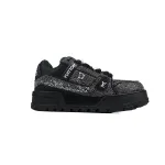 Louis Vuitton LV Trainer Maxi Black Swarovksi Crystals  1ACEOJ