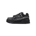Louis Vuitton LV Trainer Maxi Black Swarovksi Crystals  1ACEOJ