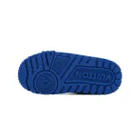Louis Vuitton LV Trainer Maxi Blue Swarovksi Crystals