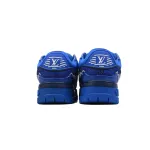 Louis Vuitton LV Trainer Maxi Blue Swarovksi Crystals