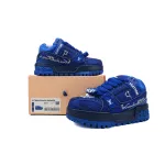 Louis Vuitton LV Trainer Maxi Blue Swarovksi Crystals