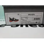 Prada Cloudbust Velcro sneakers Black and Red