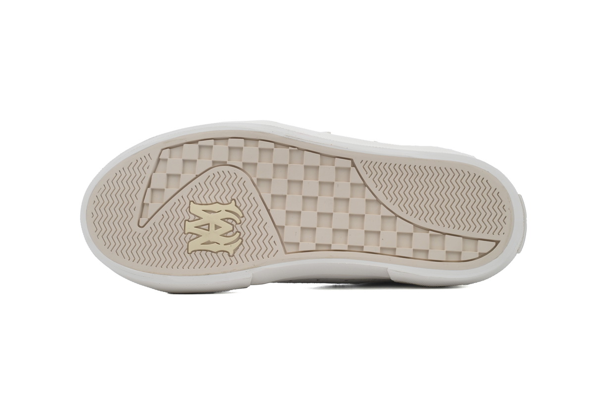 AMIRI Sunset Skate Sneakers White Grey