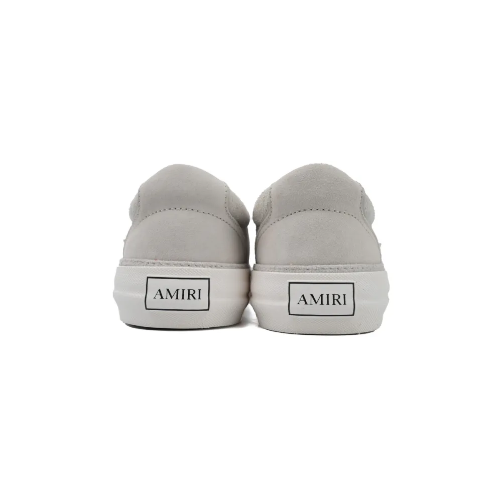  AMIRI Sunset Skate Sneakers  White Grey