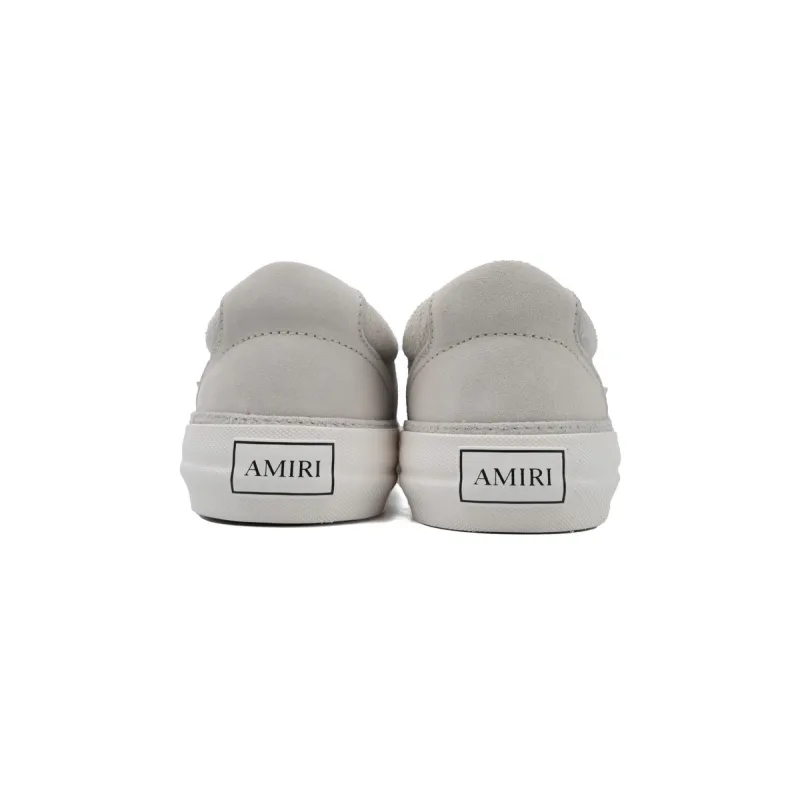  AMIRI Sunset Skate Sneakers  White Grey